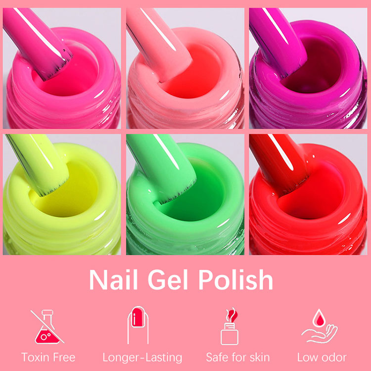 ژل UV نوع ژل رنگی خالص لهستانی