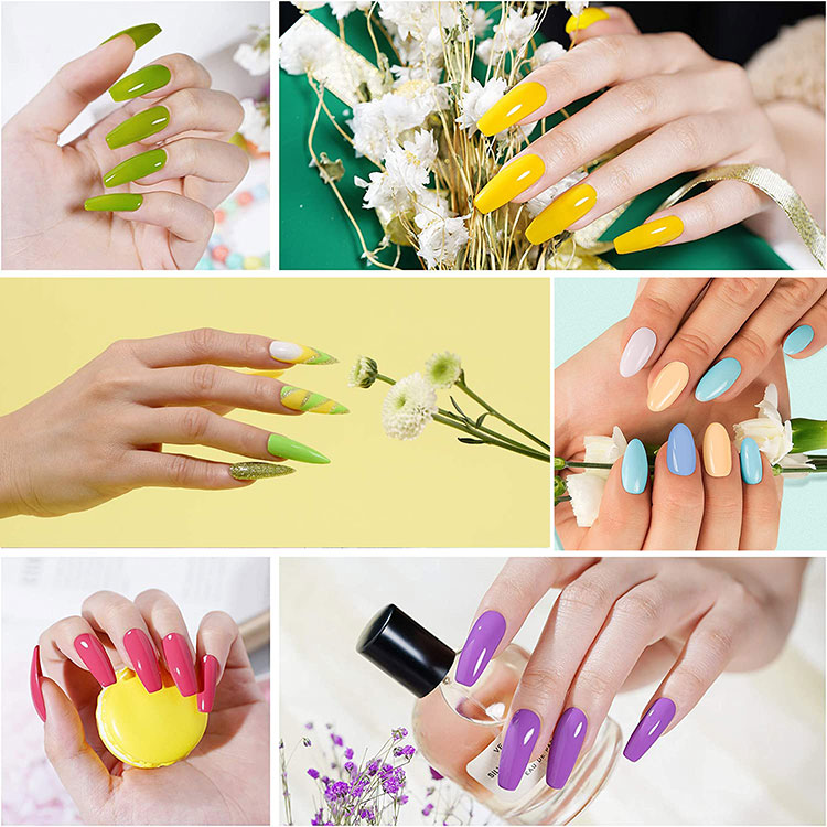 ژل UV نوع ژل رنگی خالص لهستانی