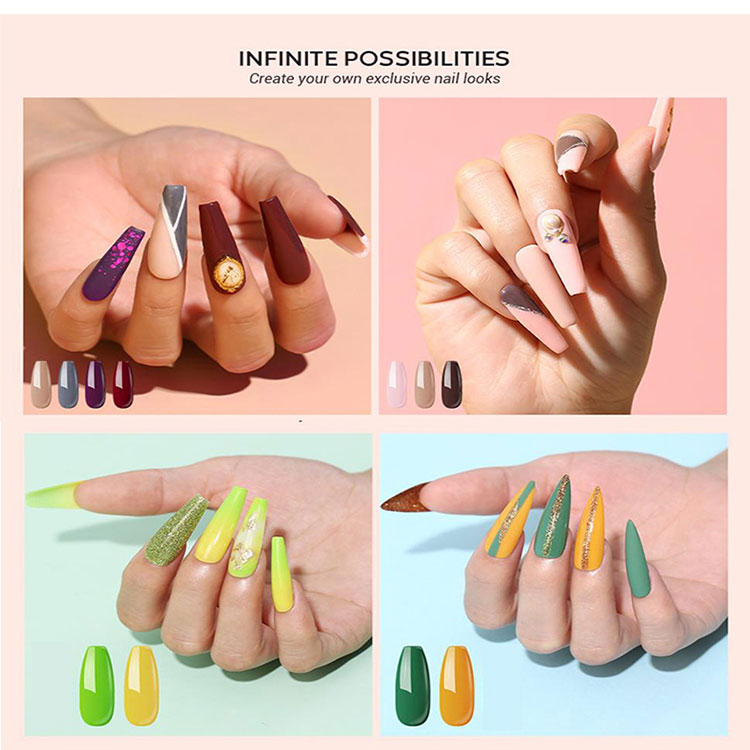 ژل UV نوع ژل رنگی خالص لهستانی