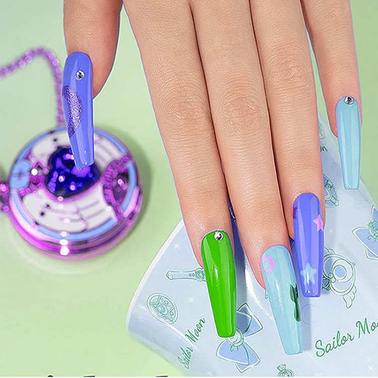 ژل UV نوع ژل رنگی خالص لهستانی