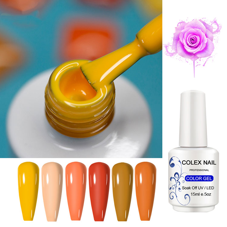 ژل UV نوع ژل رنگی خالص لهستانی